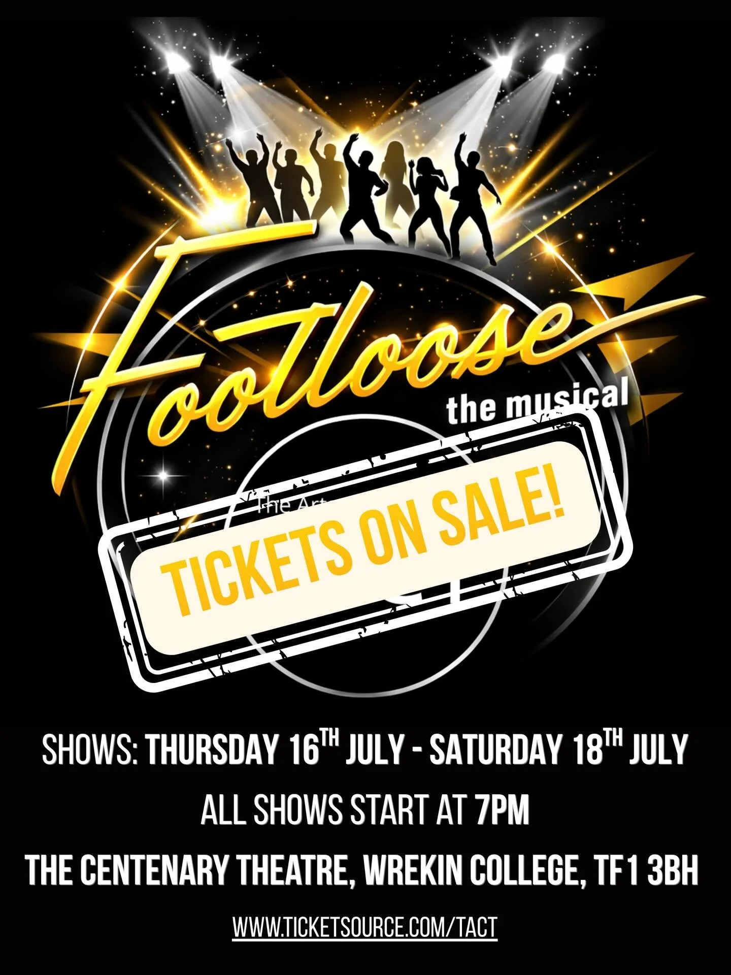 🎫 TICKETS ON SALE - FOOTLOOSE &amp; DISNEY SPECTACULAR JULY 2026

🎟️ Get your tickets today for our summer productions at The Centenary Theatre, Wrekin College!

💃 Footloose: Thursday 16th July - Saturday 18th July, 7pm

🏰 Disney Spectacular: Sat