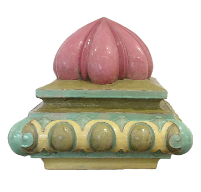 Terracotta finial: $600