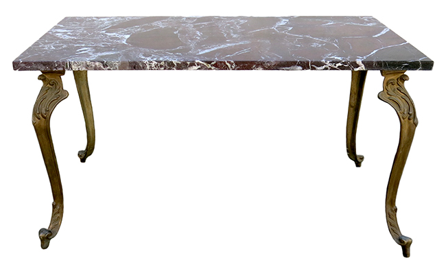 Bronze base marble top cocktail table.jpg