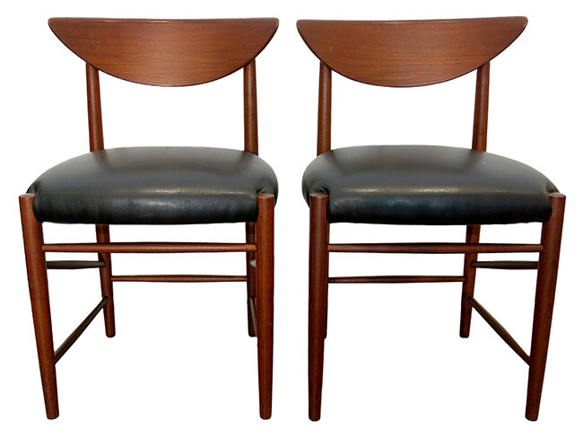 Peter Hvidt dining chairs: $1800 / pair