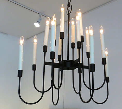 Lightolier chandelier: $1600