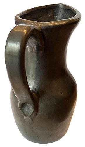 Oaxacan black ceramic pitcher: $90
