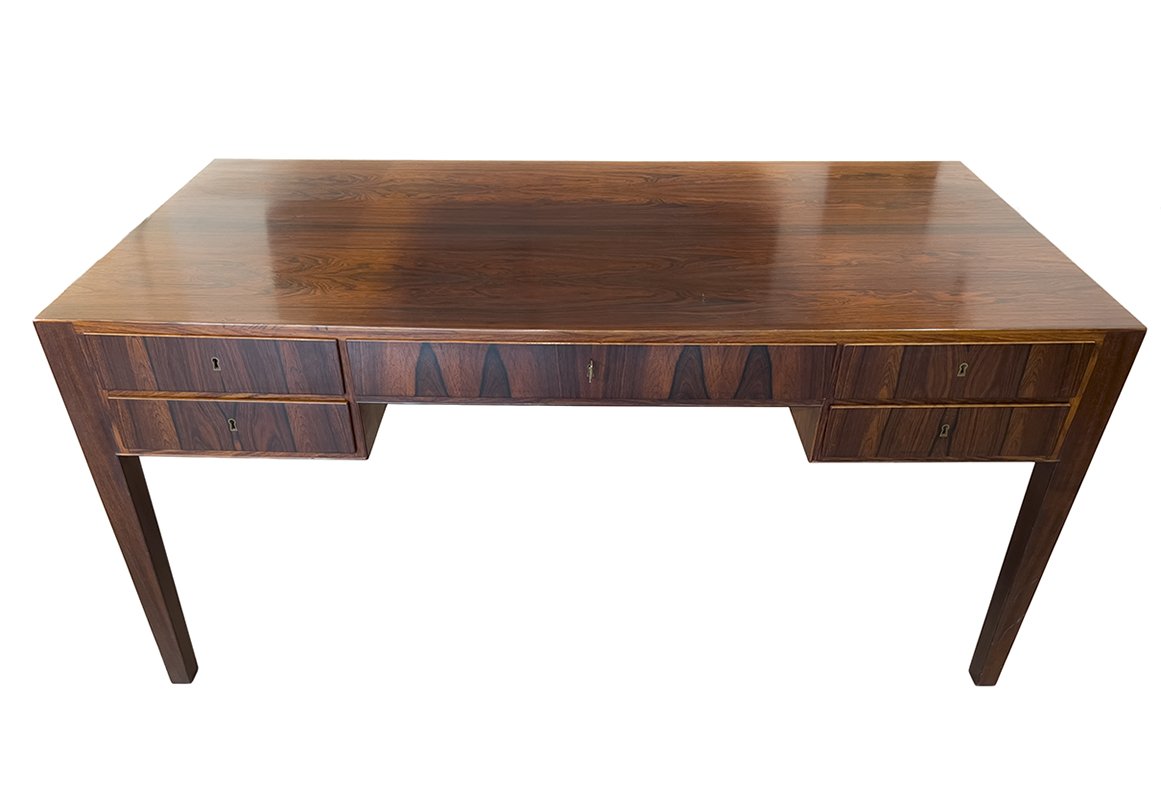 Ole Wanscher rosewood desk: $4300