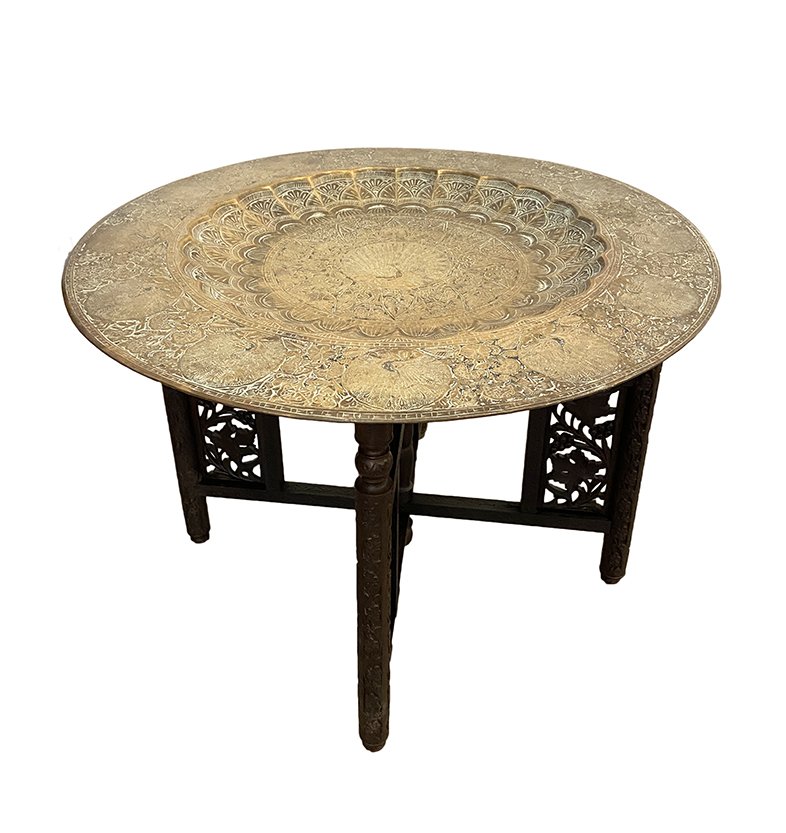 Moroccan side table: $470