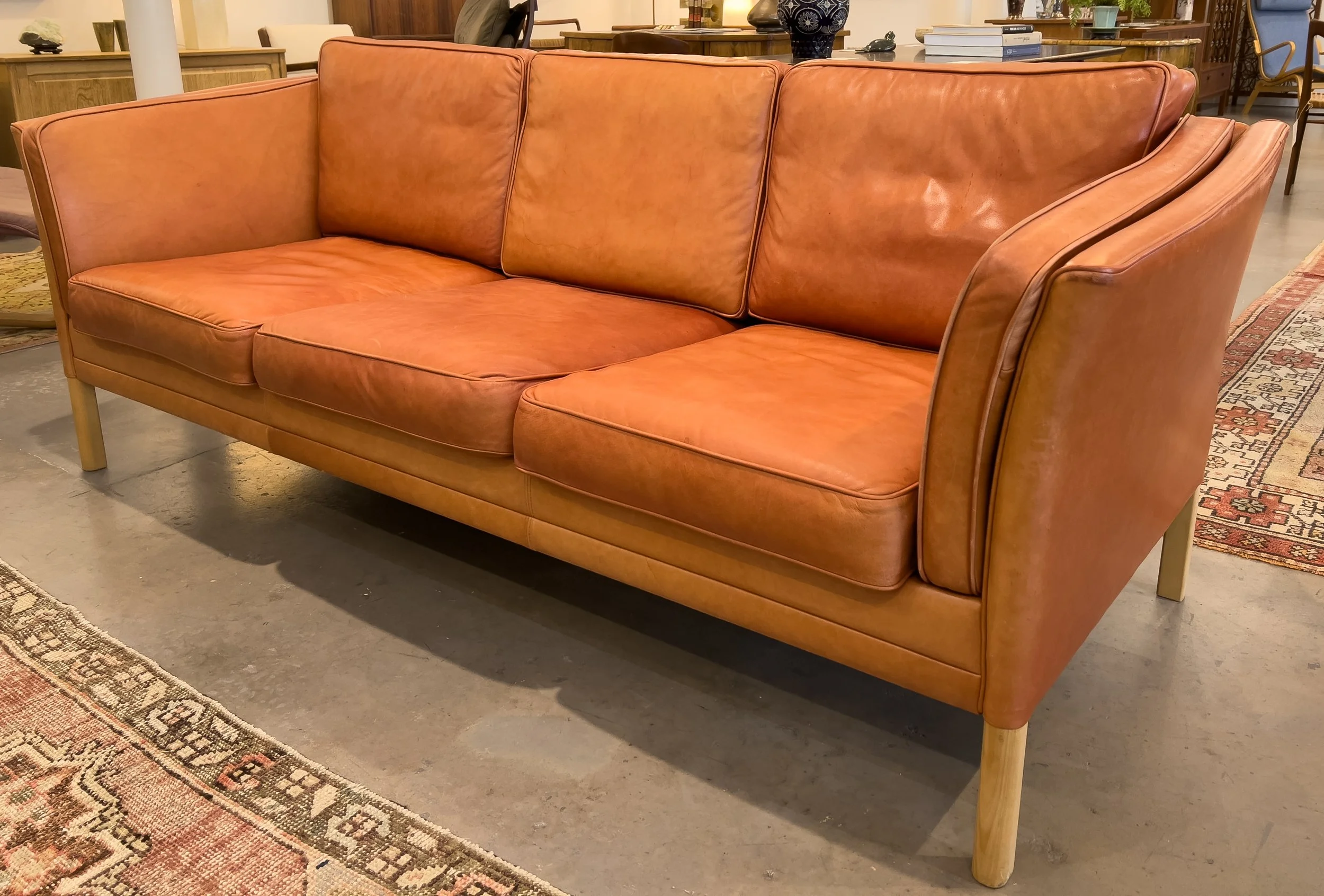 70s 80s Mogens Hansen ヴィンテージソファ ZR24438 24035-Mogens 