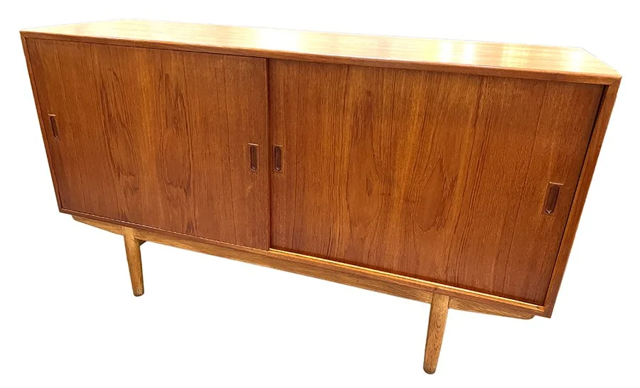 Teak credenza: $2600