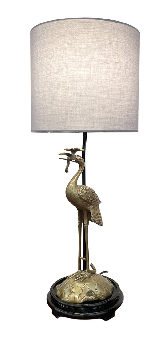 Brass Crane Lamp - antique vintage atlanta 2.jpg