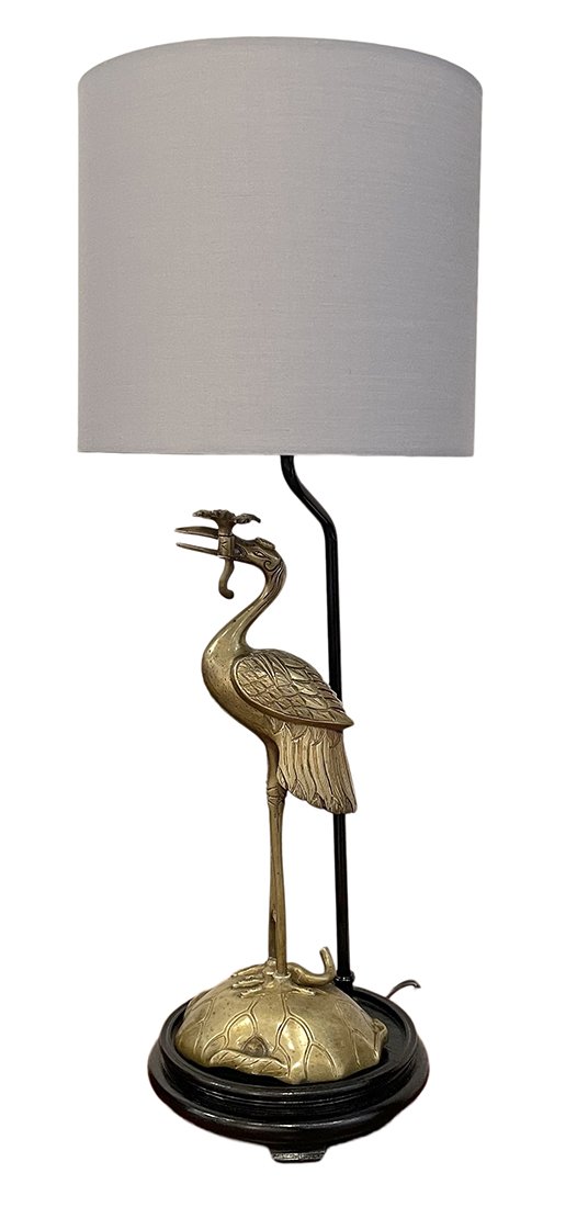 Brass Crane Lamp - antique vintage atlanta 3.jpg