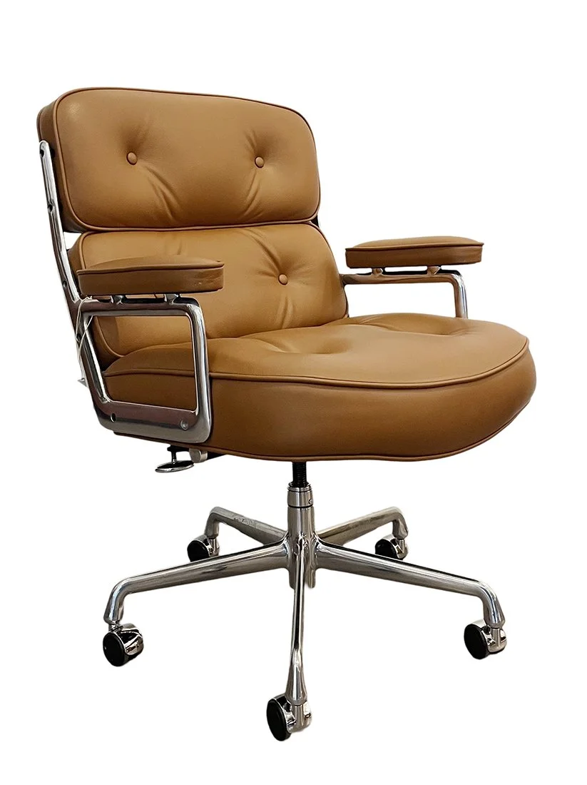 Eames Time Life Chair in Cognac: $3,400