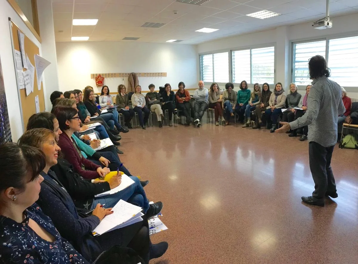 Storytelling workshop for English secondary teachers at CARLEE, Zaragoza