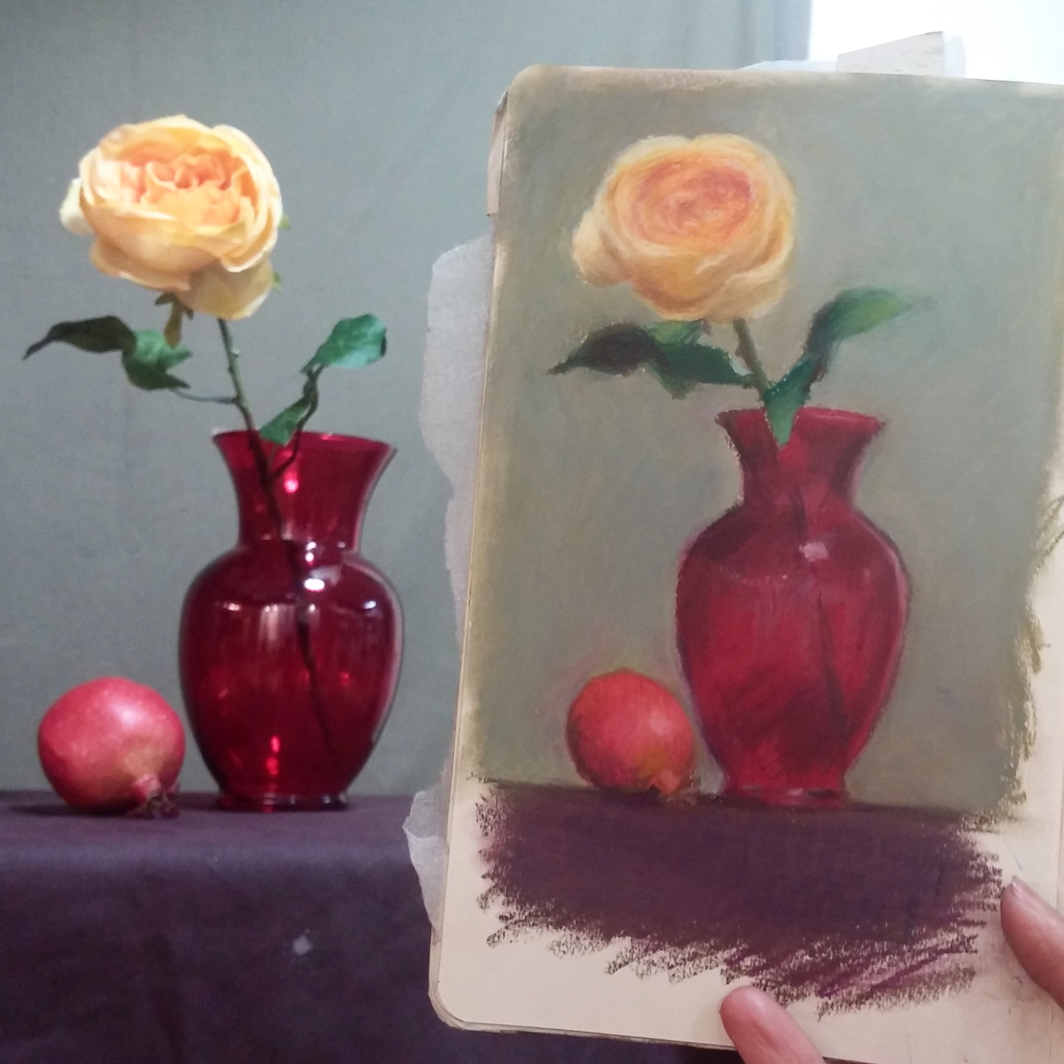 Still life with Rose