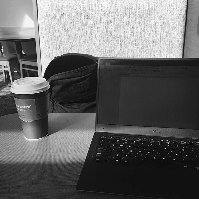 I work from home. When I need to get out and see other humans @panerabread is one of my go-to spots. #dad #panerabread