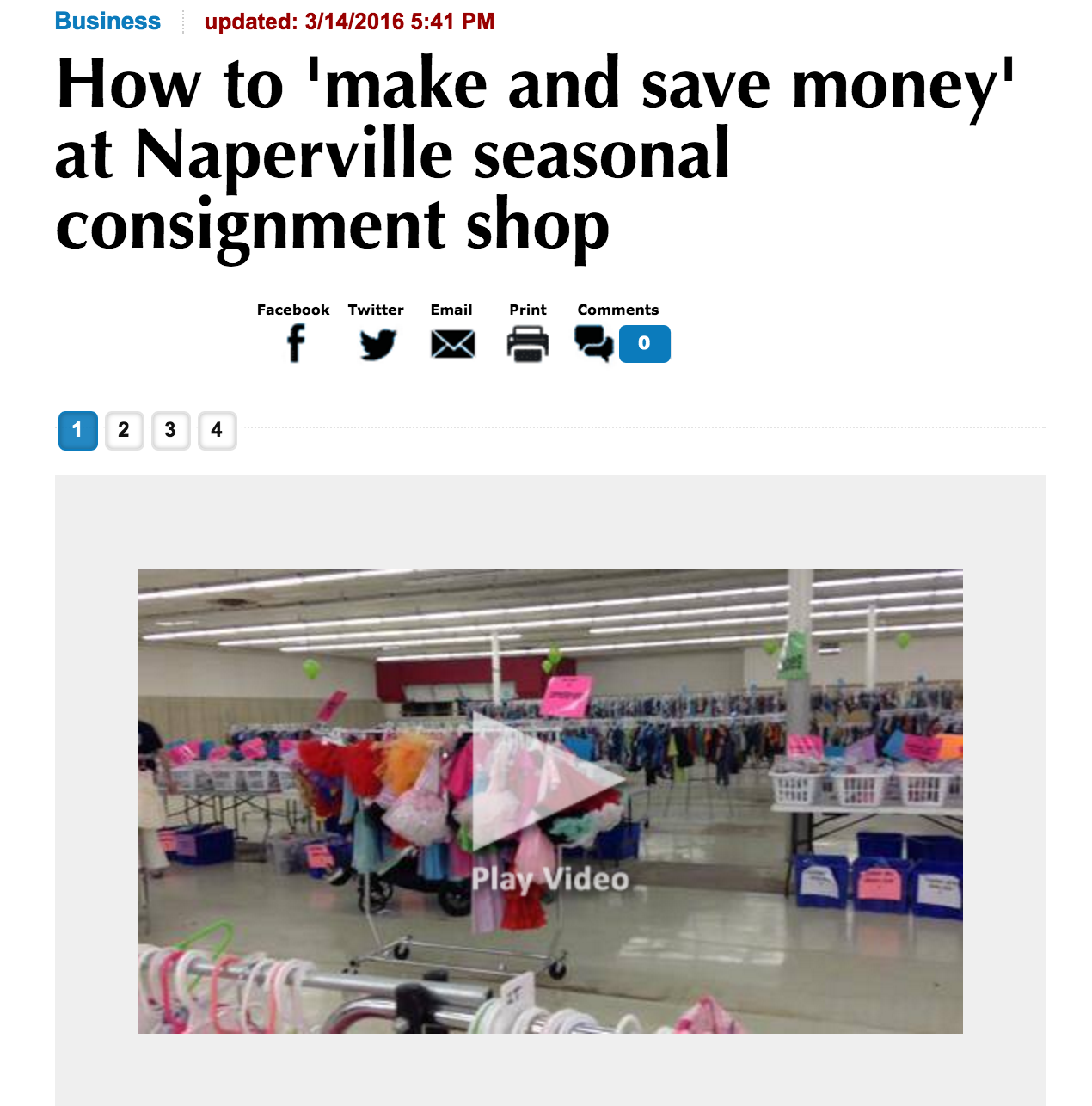 How to 'make and save money' at Naperville seasonal consignment shop