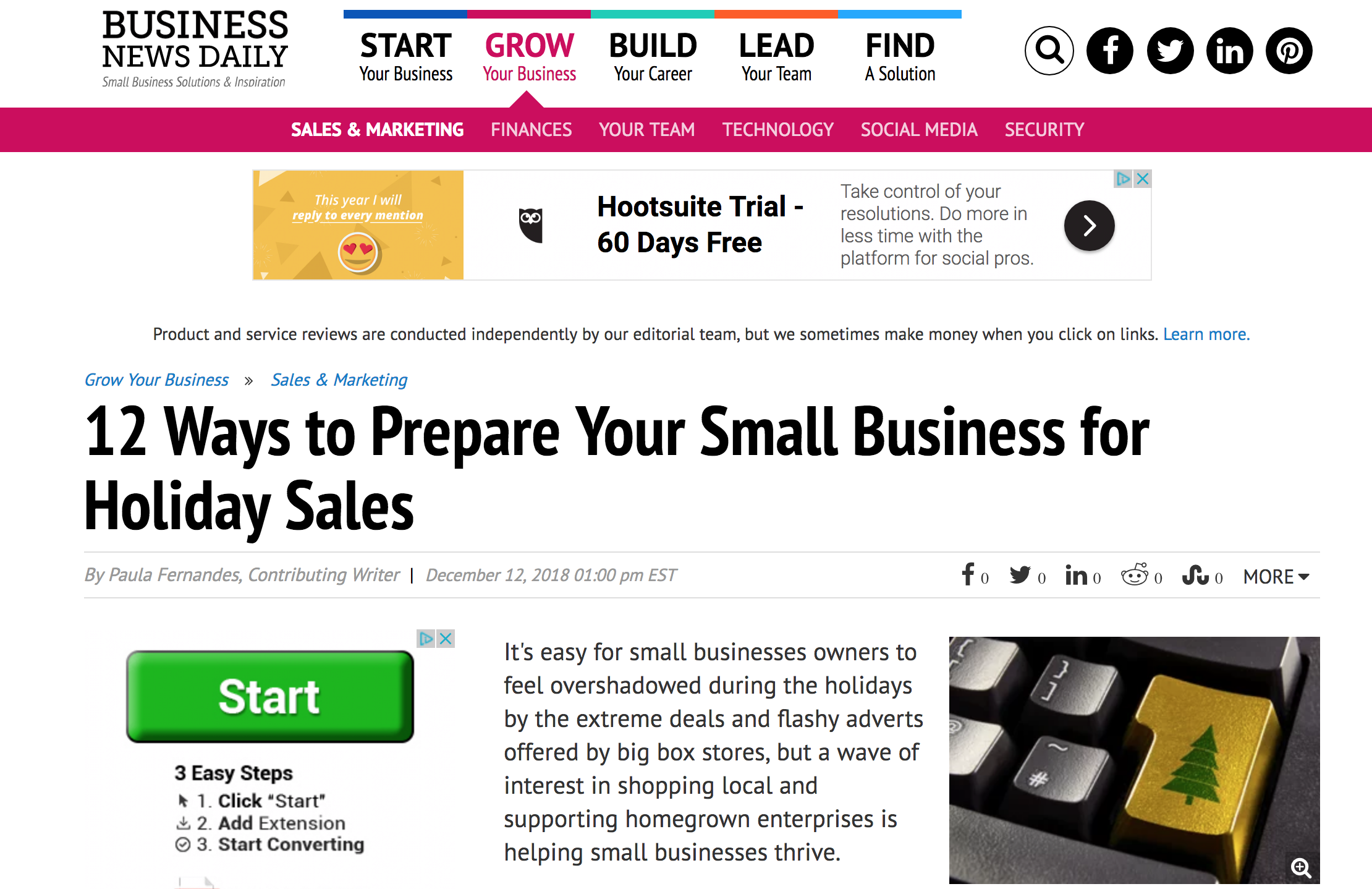 12 Ways to Prepare Your Small Business for Holiday Sales