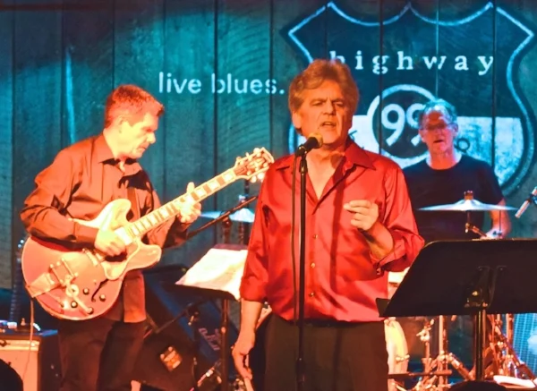 Tim Sherman, Kim Field and David Hudson at the Highway 99 Blues Club