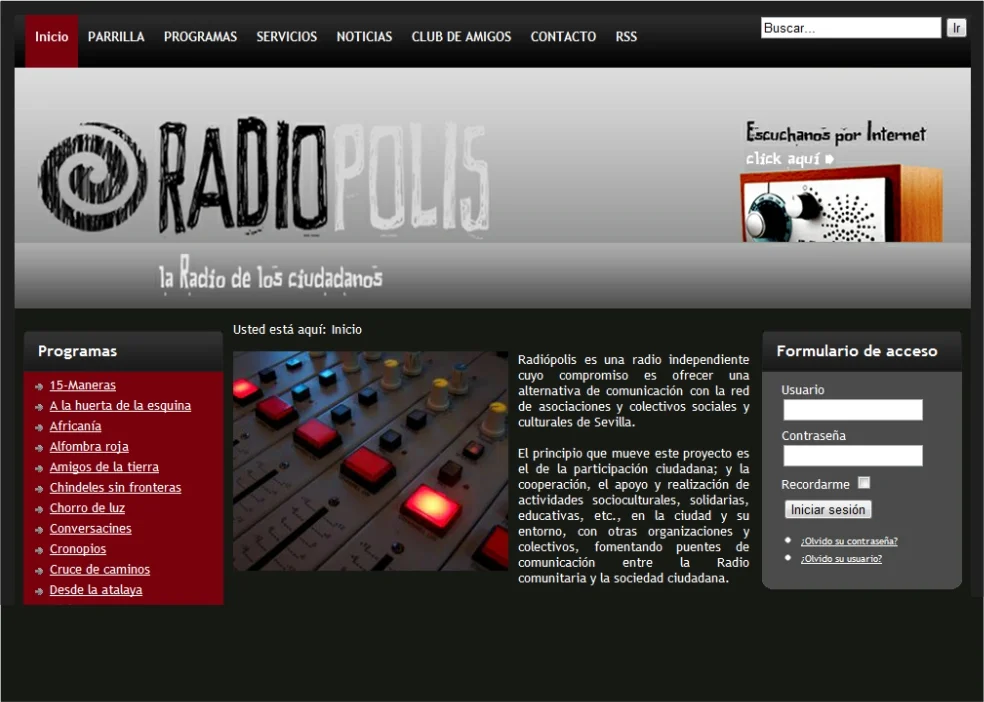 Entrevista en Radiópolis