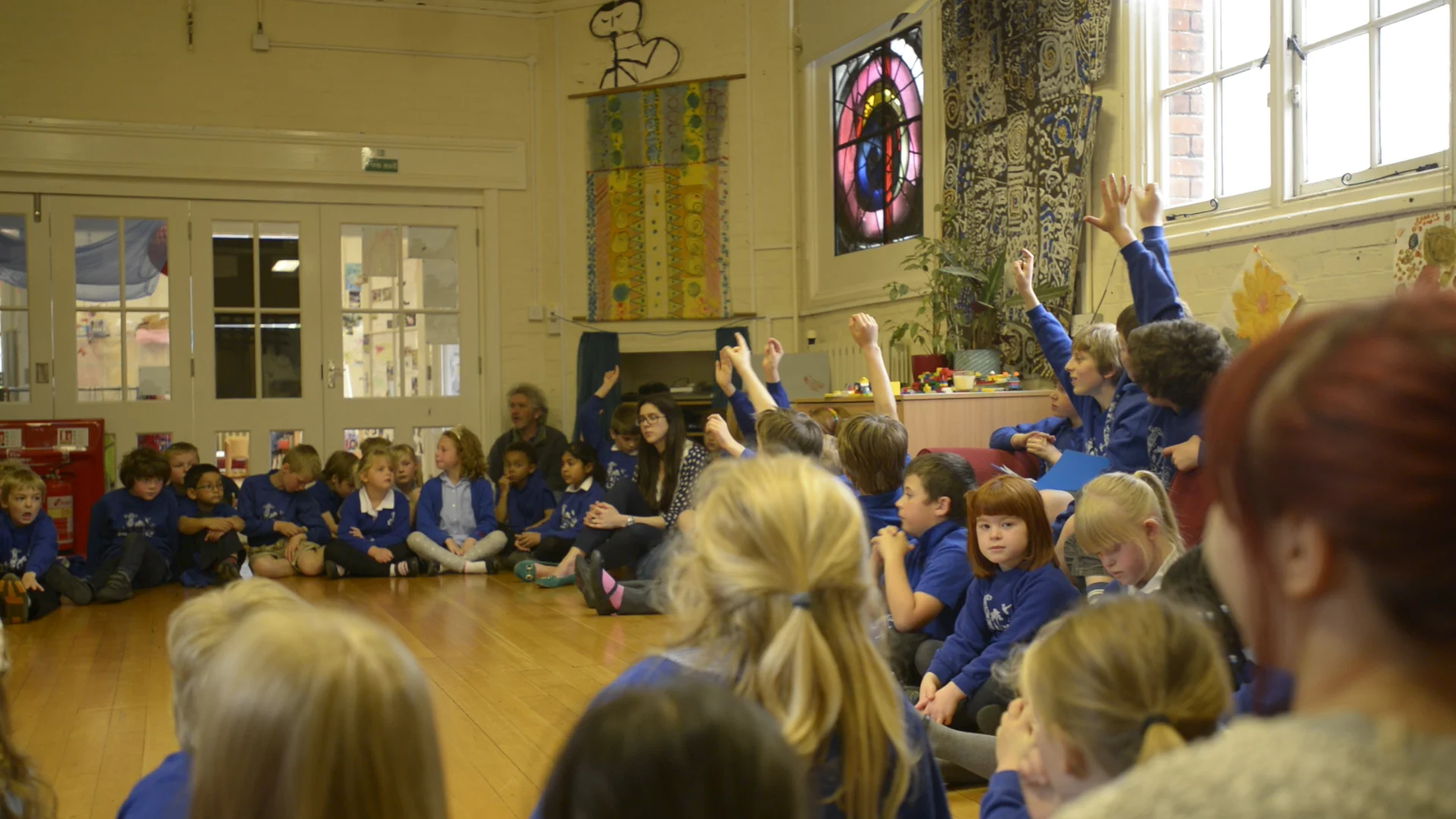 Las niñas y niños votan... y son mayoría.