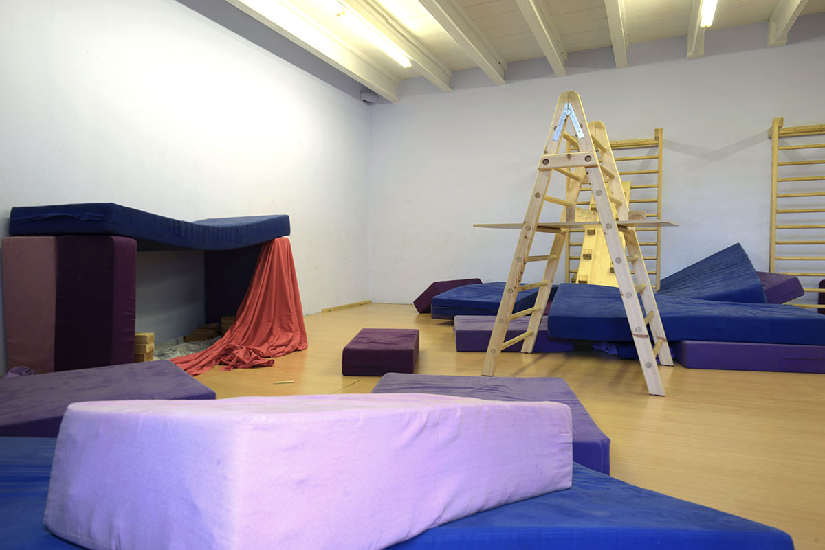 El aula de teatro.