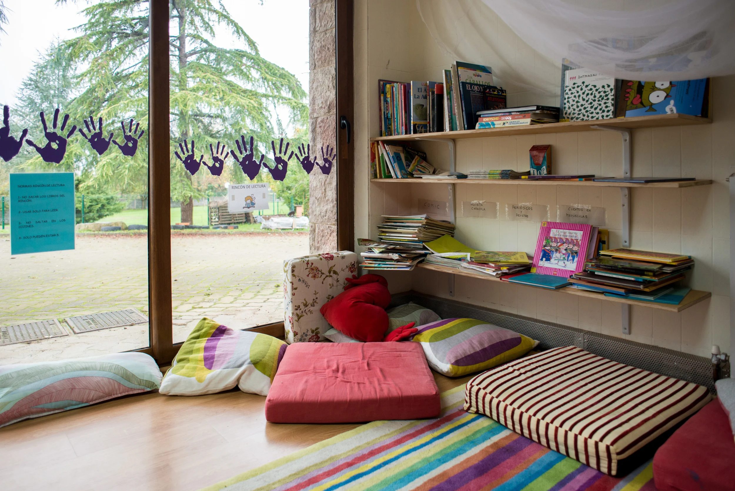 Bural: ambientes de aprendizaje cuidados que invitan a la serenidad y la concentración.