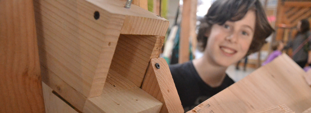 Trabajos en madera, Tinkering School , San Francisco (EEUU)