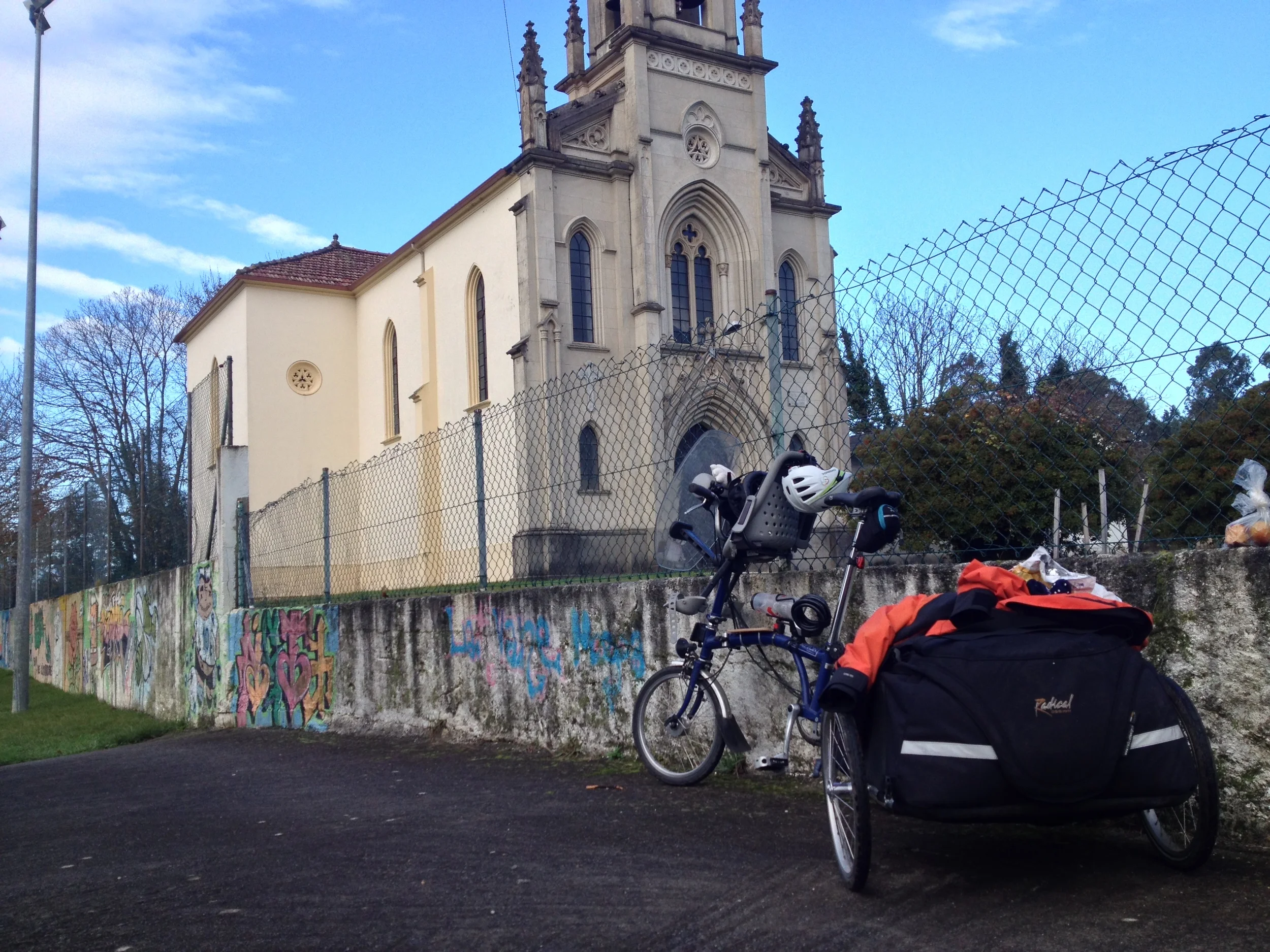 Una parada para descansar de camino a Oleiros...