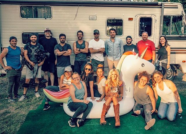 Day 2 was with the beautiful queen bird @stephaniequayle for her song "Winnebago." Again, directed by @jeffjohnsonimages #WinnebagoSQ #flyhifilms
