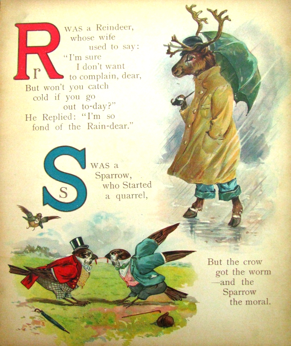 The Animals Comic ABC; 1900; Ernest Nister