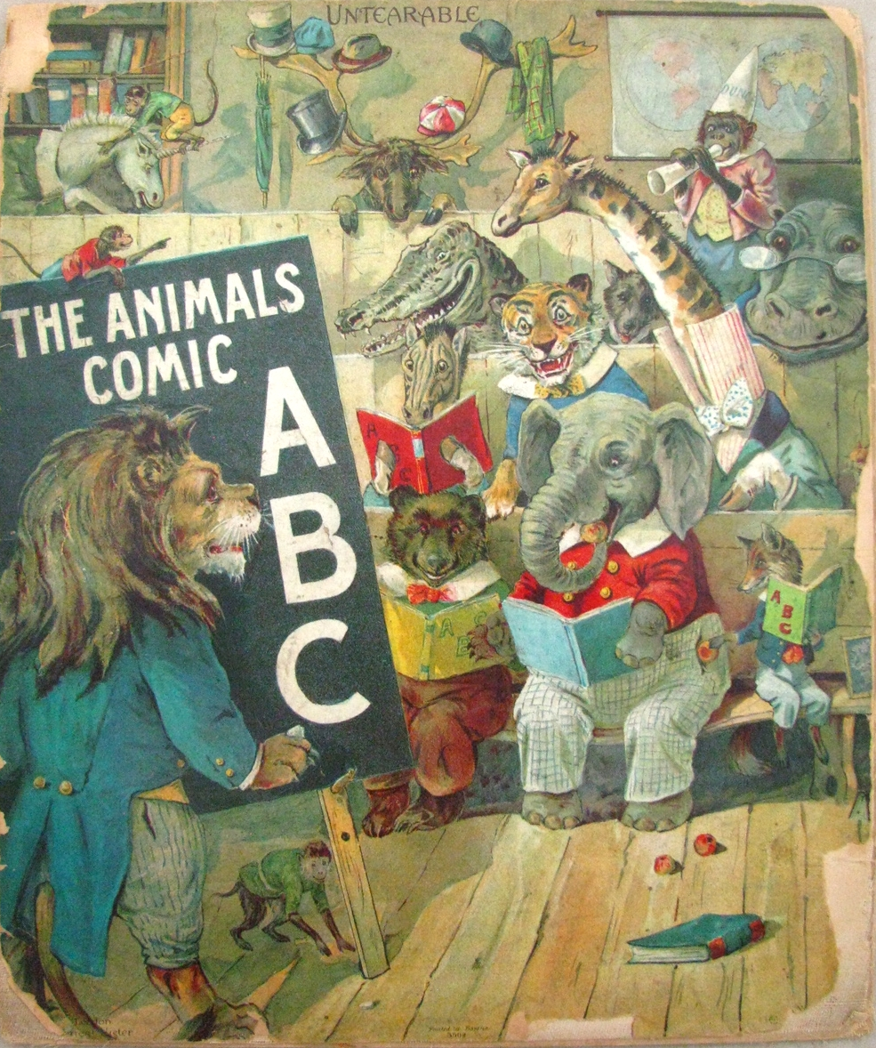 The Animals Comic ABC; 1900; Ernest Nister