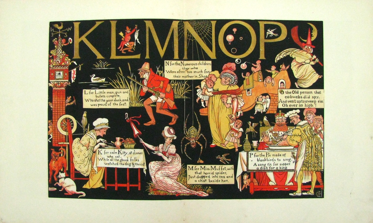 THE ABSURD ABC , Walter Crane's Picture Books