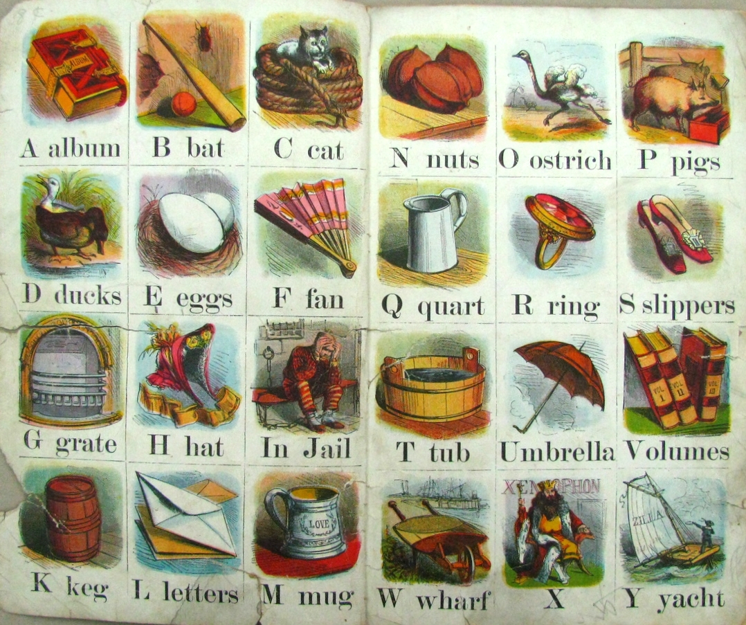 LITTLE CHILD'S HOME ABC BOOK ; 1883; American