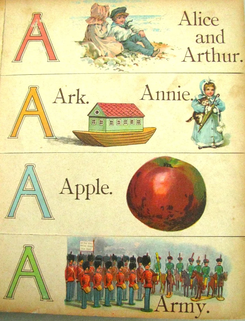 The Merry and Wise ABC : Novel Children's Spelling Bee; 1896