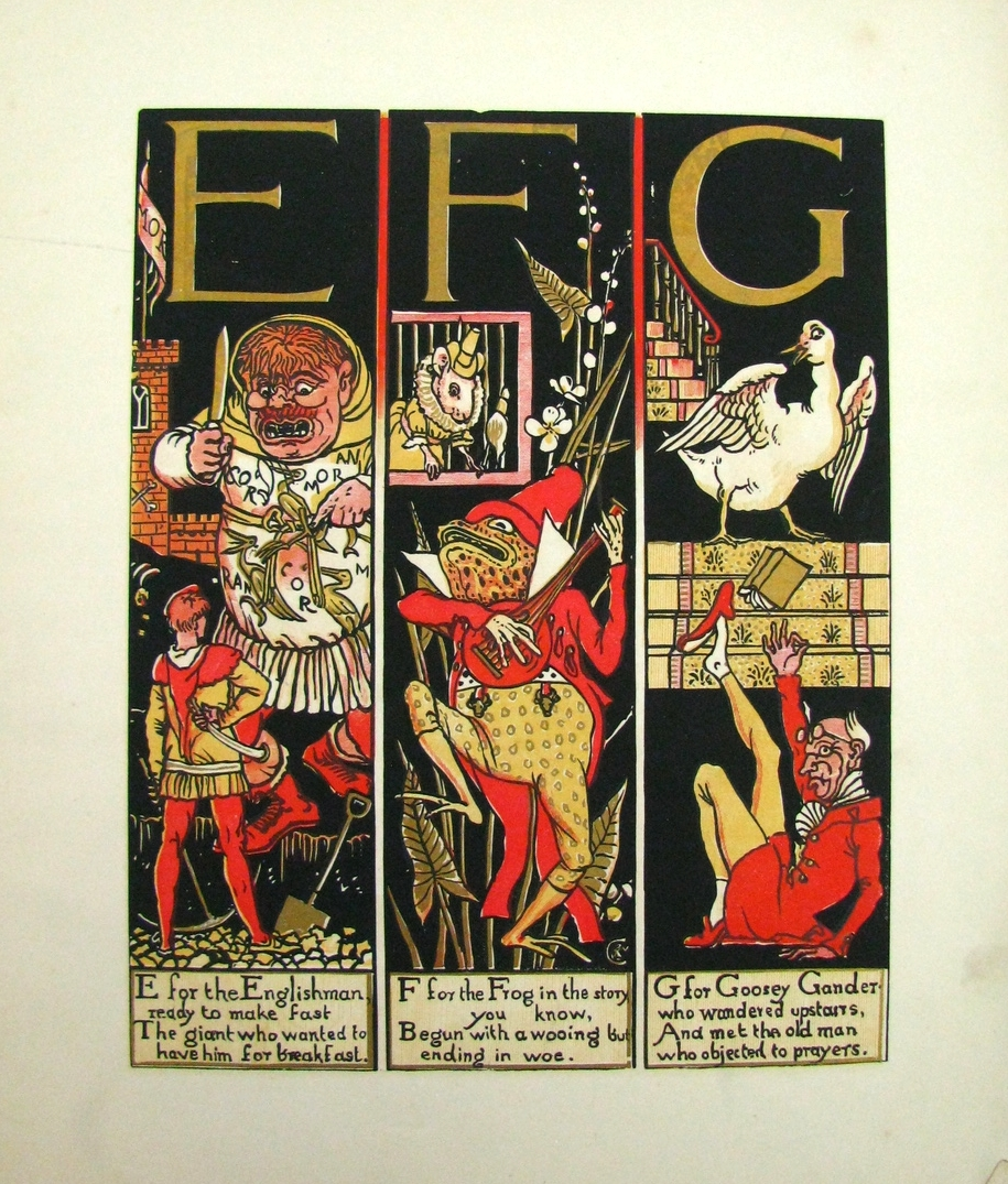 THE ABSURD ABC , Walter Crane's Picture Books