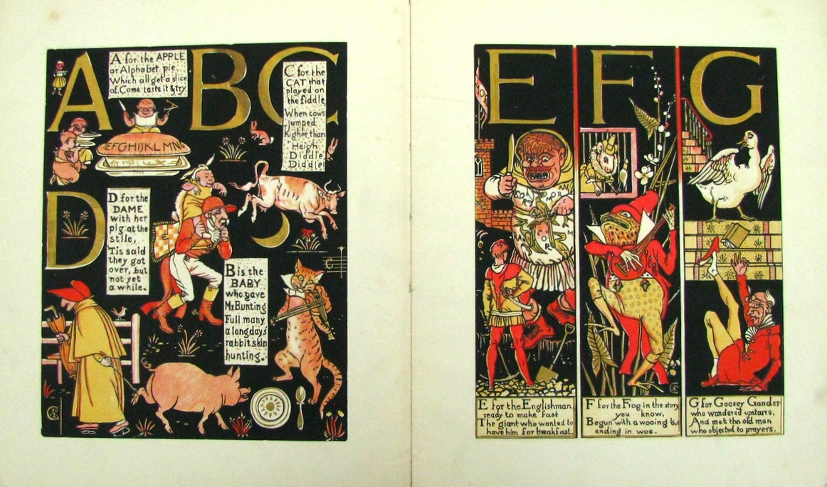 THE ABSURD ABC , Walter Crane's Picture Books