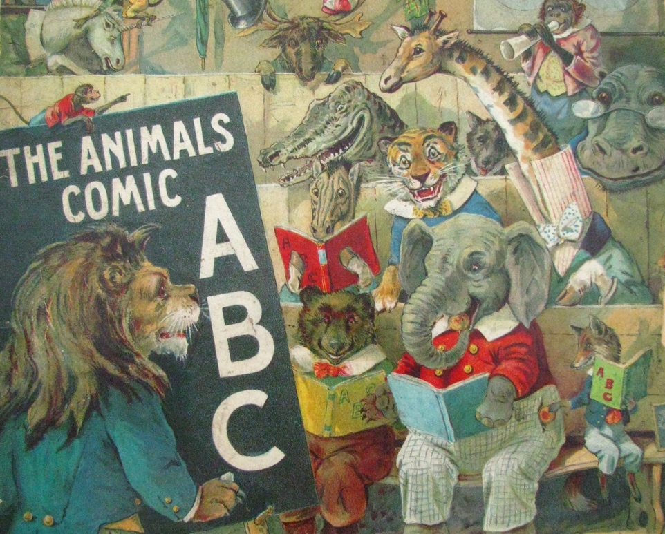 The Animals Comic ABC ; Ernest Nister; 1900