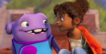 Boov and Tip from HOME , DreamWorks Animation
