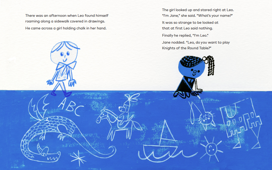Interior pages from Leo: A Ghost Story
