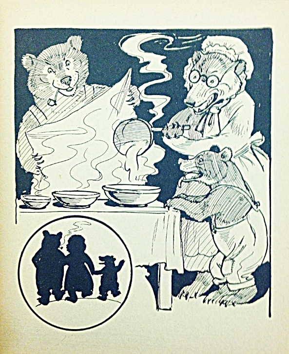 Interior page from The Story of the Three Little Bears and Little Goldilocks