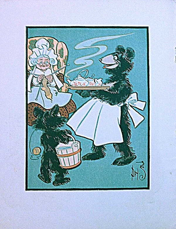 Interior page from Denslow's Three Bears