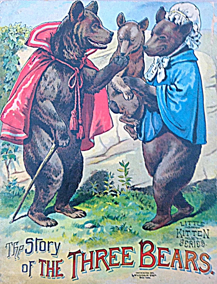 The Story of the Three Bears , Little Kitten Series, New York, McLoughlin Bros., 1892