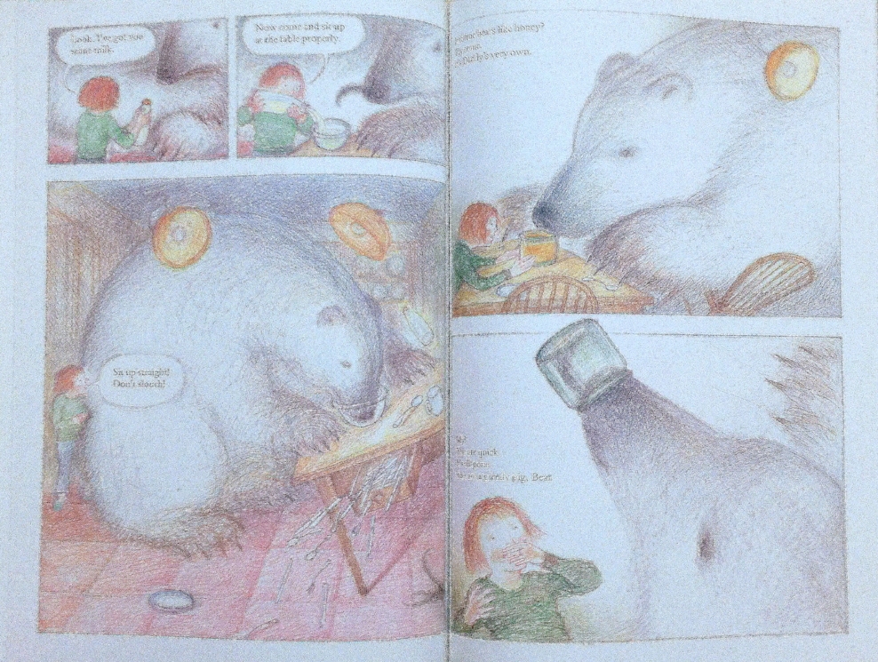 Interior pages from The Bear