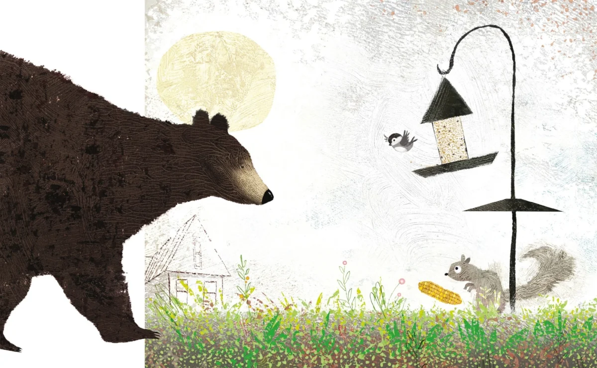 Interior spread from A Perfect Day , Lane Smith