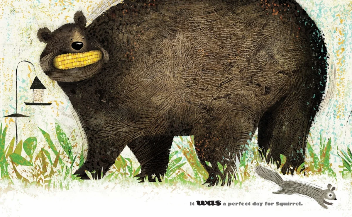 Interior spread from A Perfect Day , Lane Smith