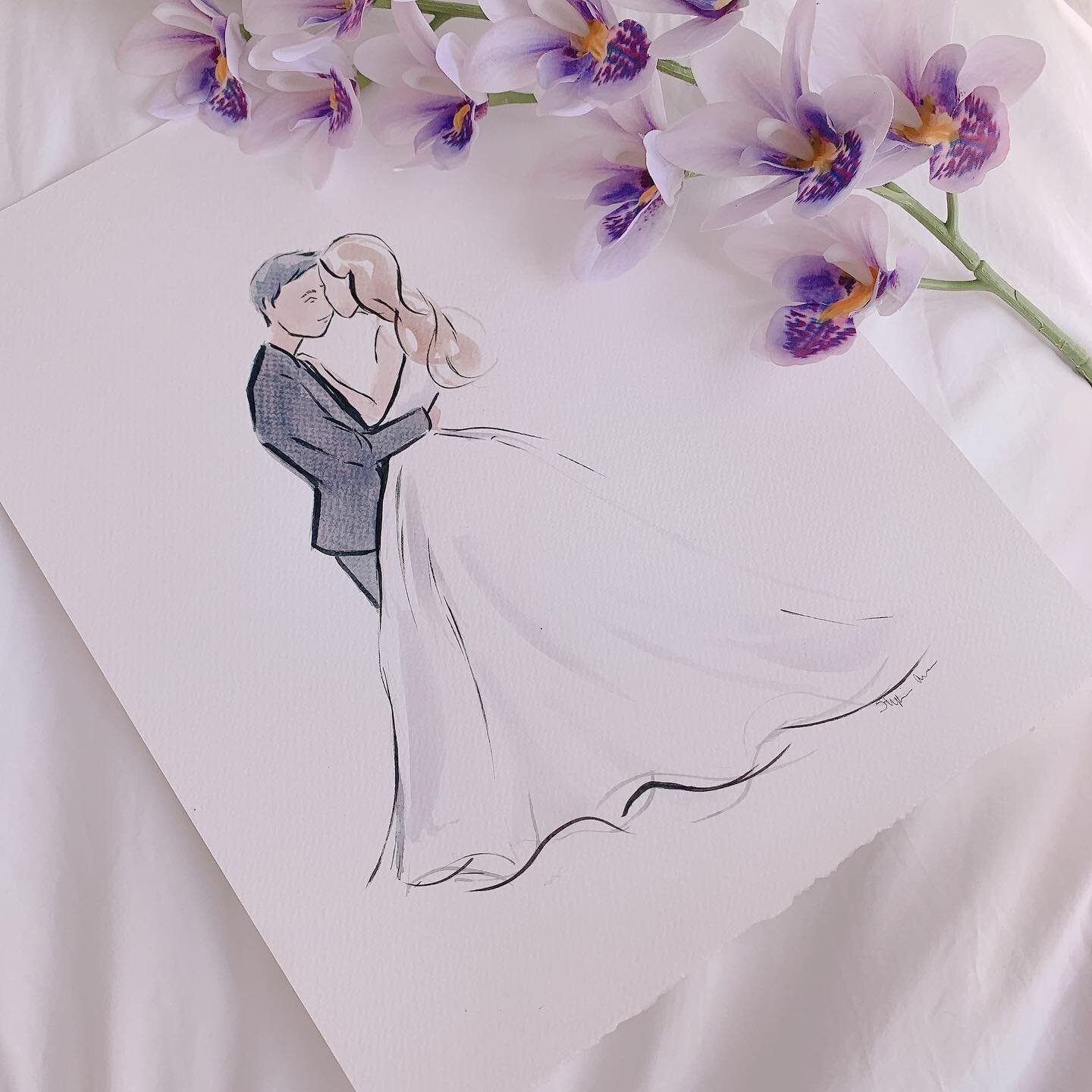 A few recent wedding portraits 💜 DM or e-mail to inquire about commissions ✨
.
.
.
.
.
.
.
.
.
.
.
.

#weddingdecor  #weddingseason #weddingfun #bohobride #theknot #thedailywedding #weddingchicks #brideandgroom #justmarried #shootandshare #newlyweds