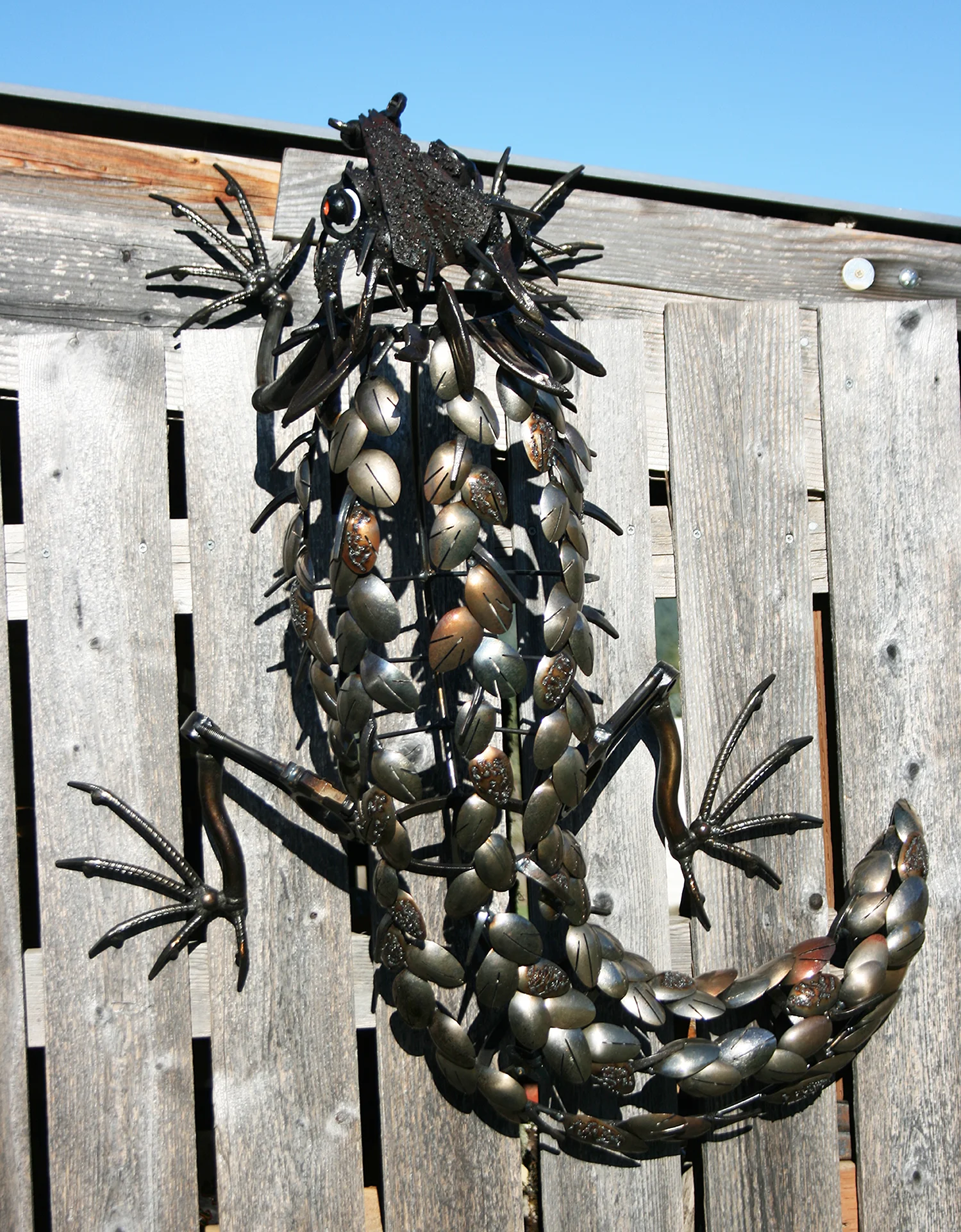 Lizard (18” tall x 32” wide x 42” long) Sold