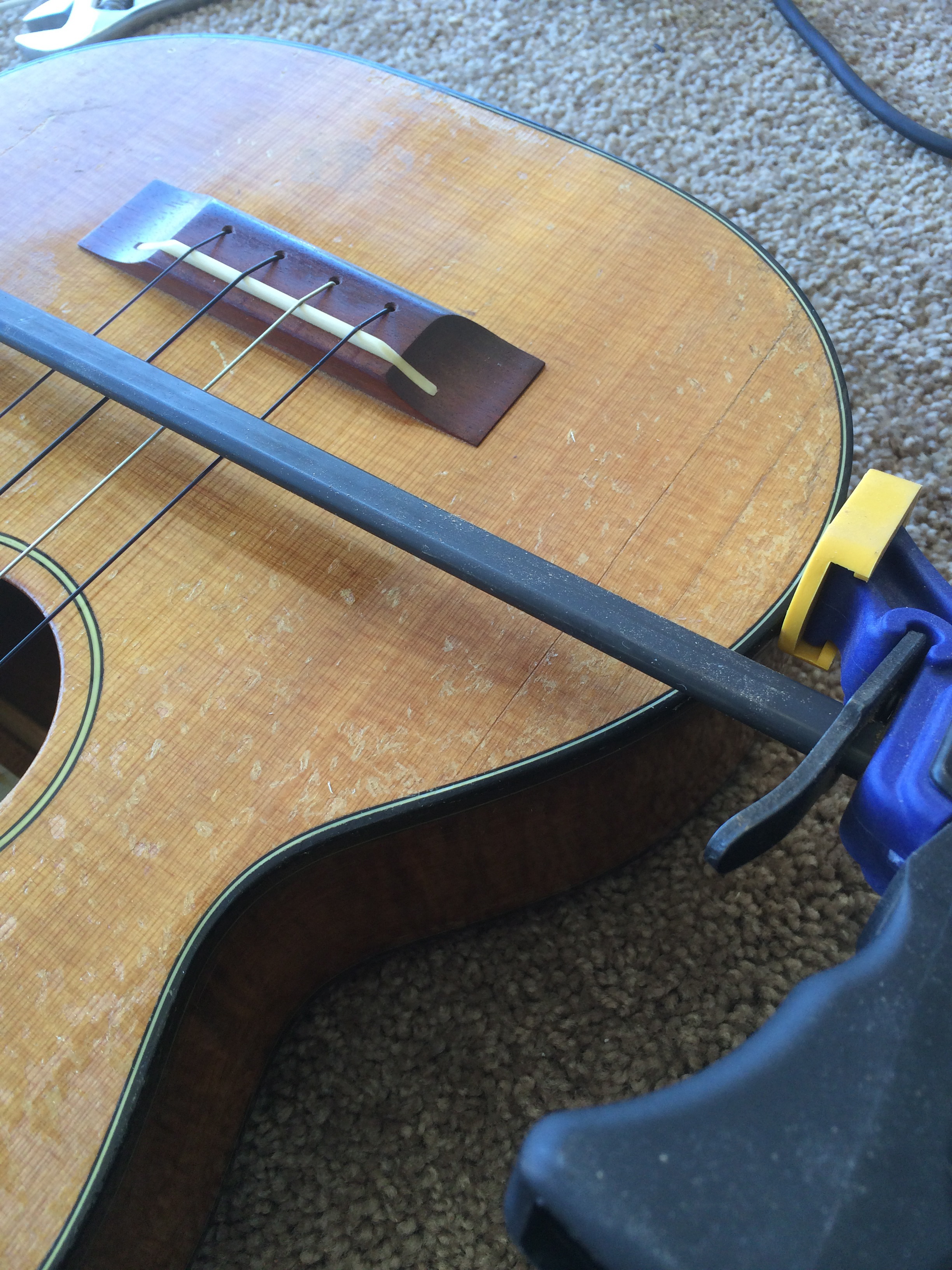 Glued up and structurally sound (pun intended)