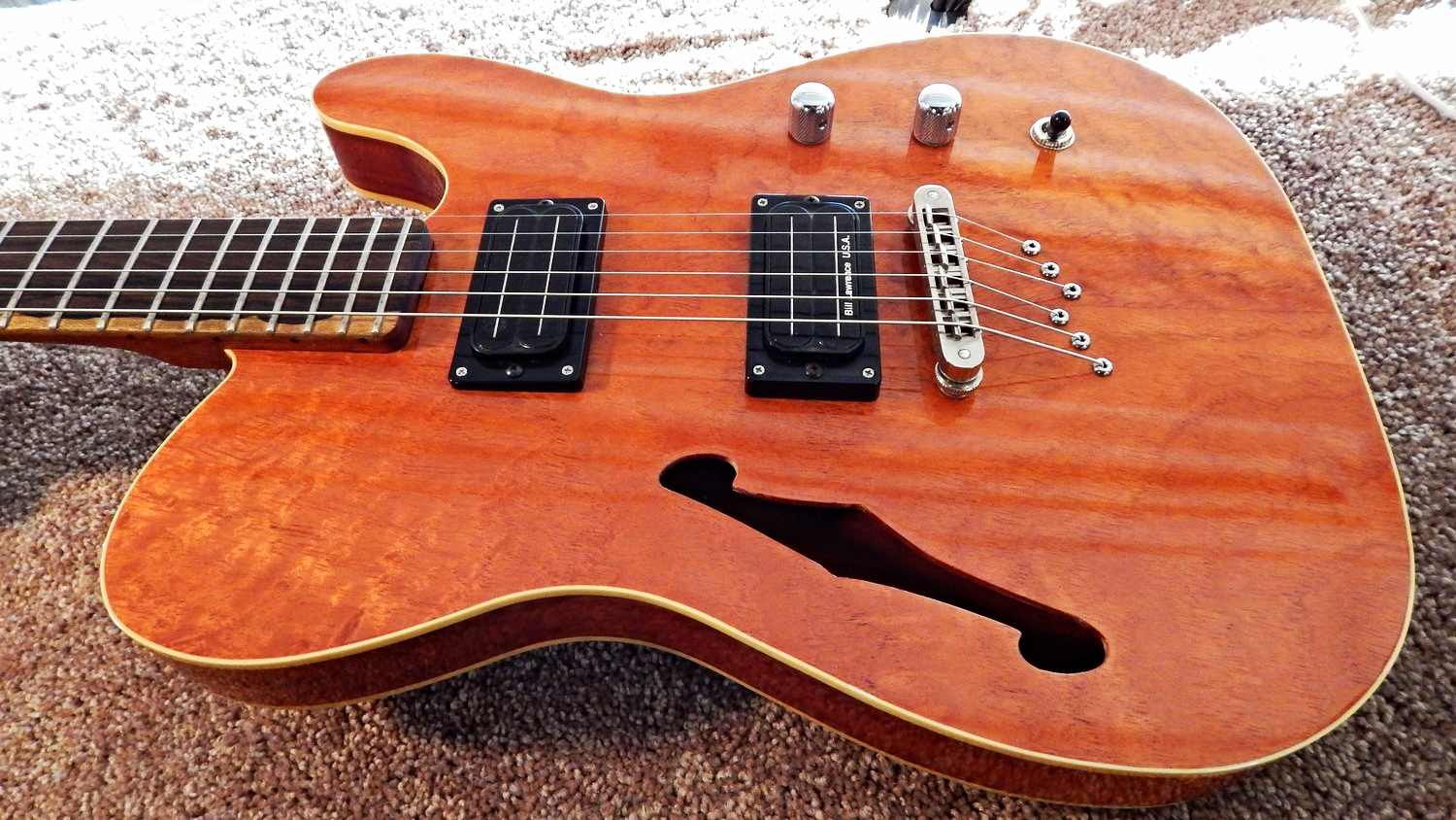  Beautiful Tele Thinline...locally built and locally played! 
