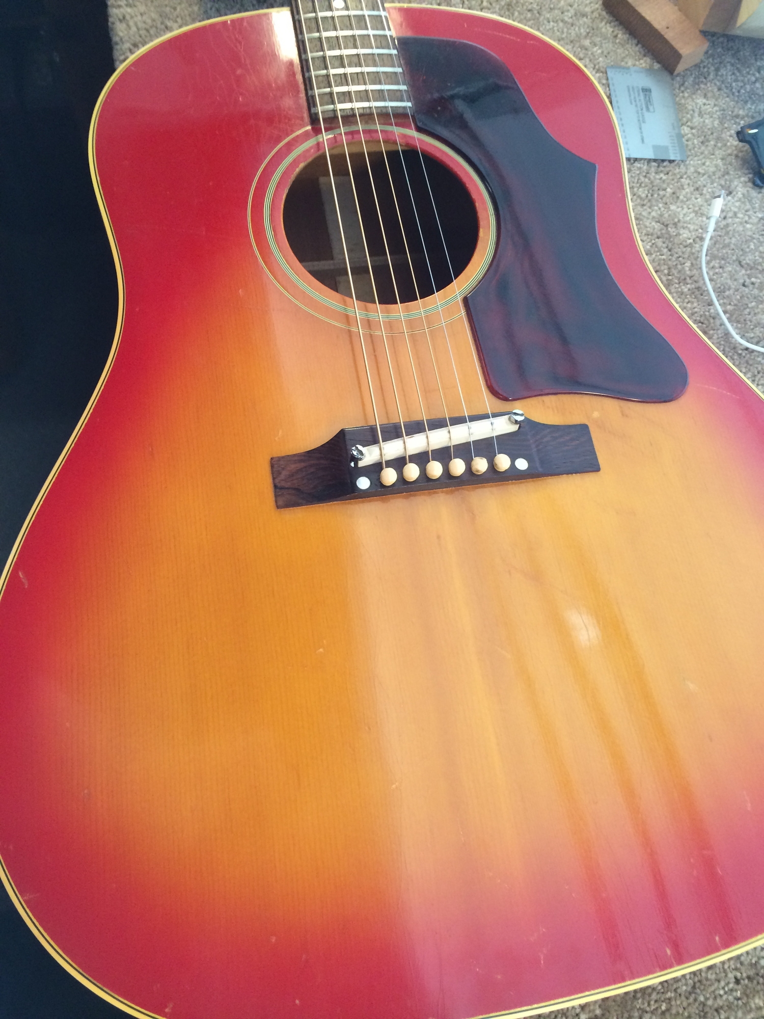 Foxy 1961 J-45...never heard a Gibson acoustic sound so sweet!