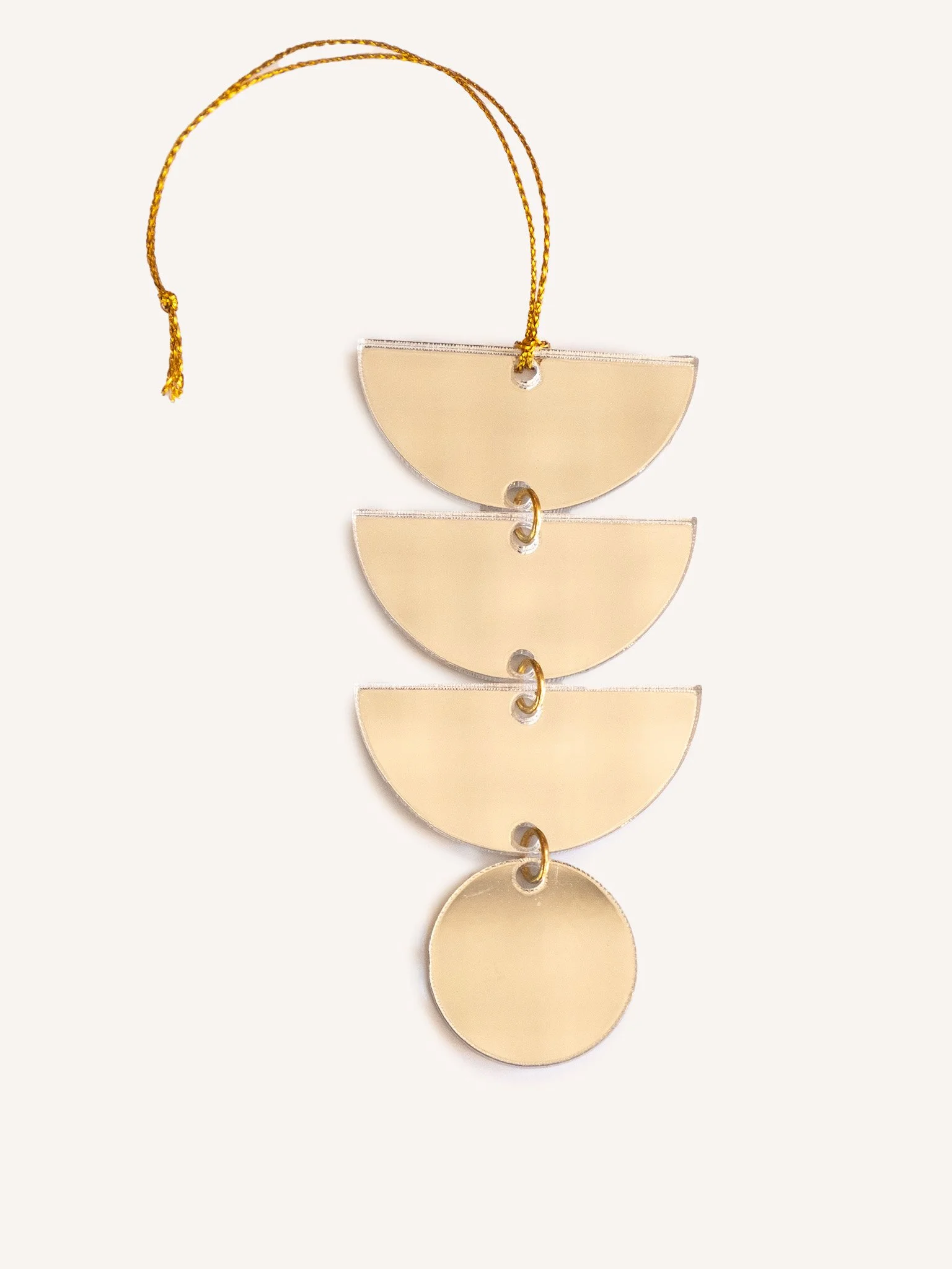 Mirrored Sunrise Ornament