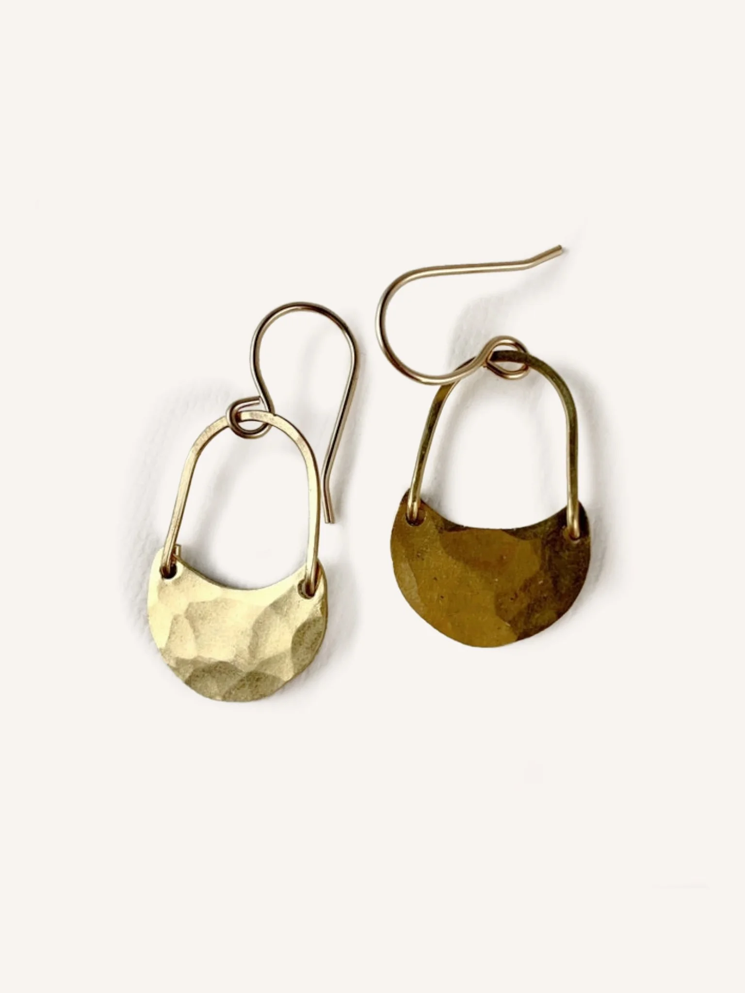 Golden Moon Earrings