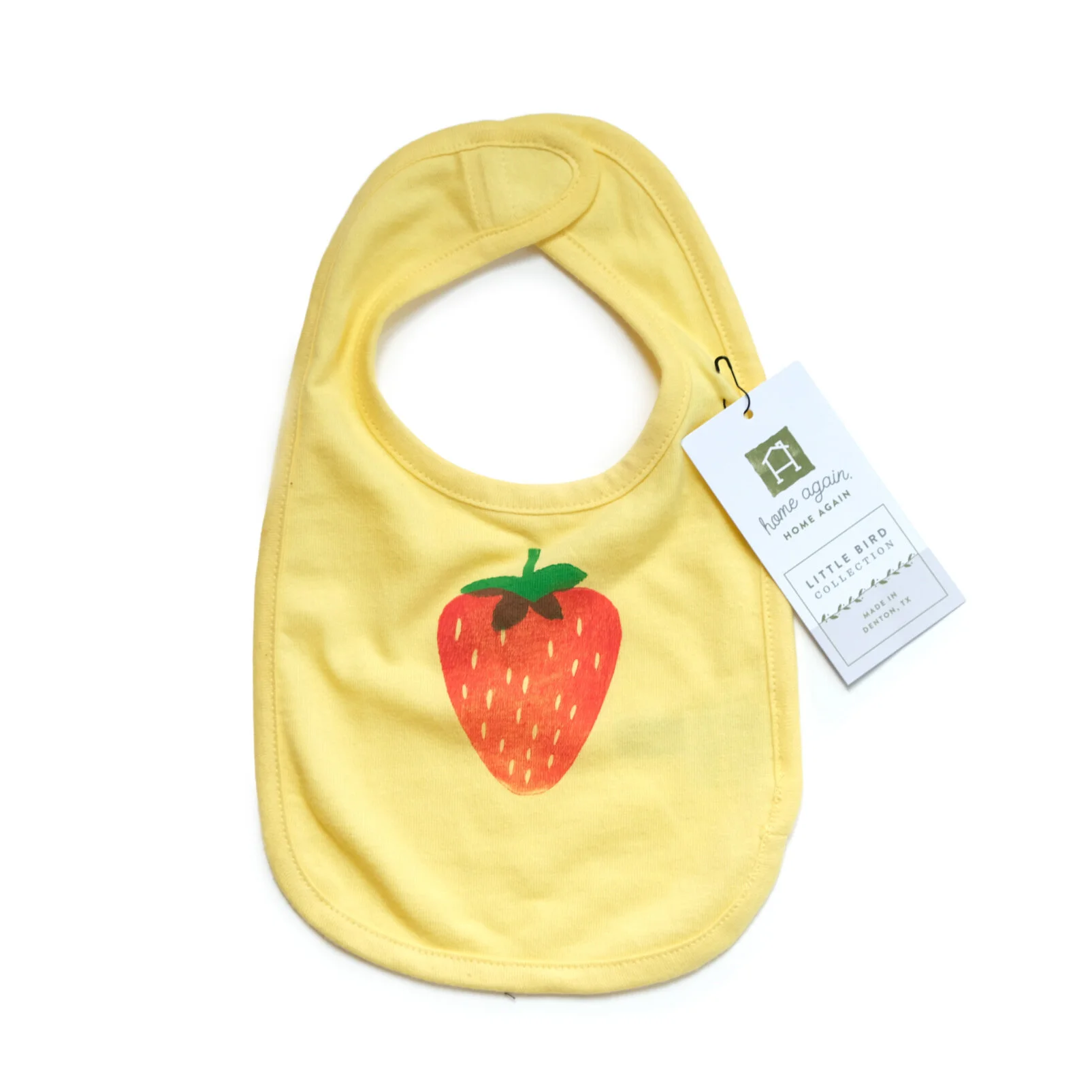 strawberry bib